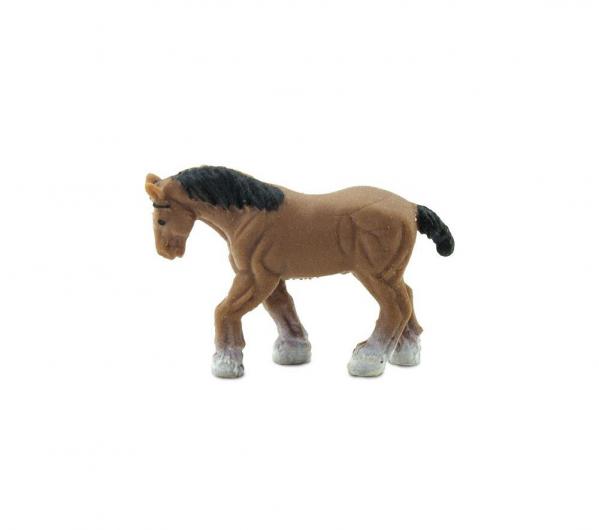 Clydesdale Horse Toy Mini Good Luck