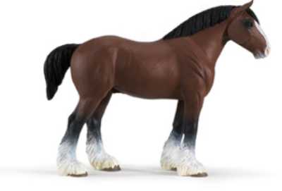 clydesdale stallion toy miniature replica