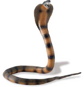 cobra toy snake posable replica