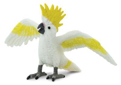 cockatoo toy miniature replica