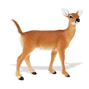 deer doe toy miniature figurine