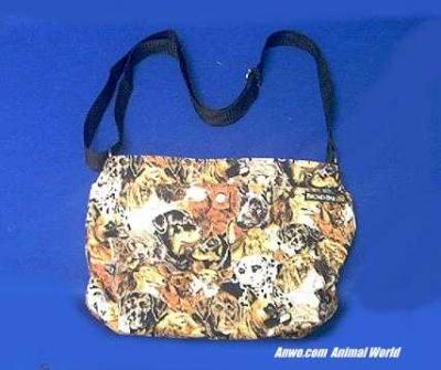 dog breed collage purse