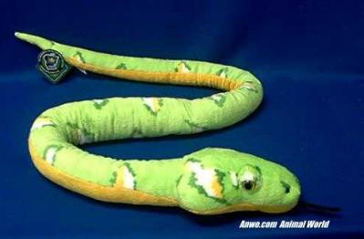 stuffed python
