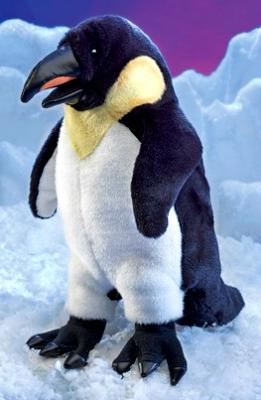 emperor penguin puppet folkmanis