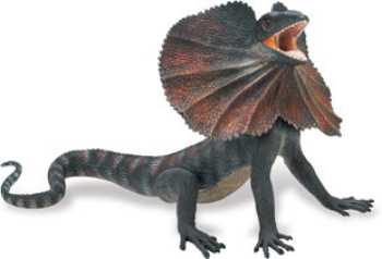 frilled lizard toy miniature