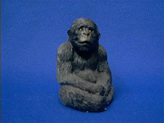 gorilla sandicast figurine