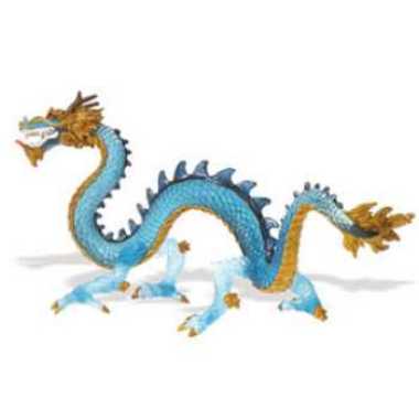 krystal blue dragon toy miniature