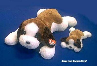 big st bernard stuffed animal