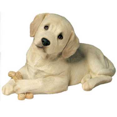 stuffed yellow lab puppy