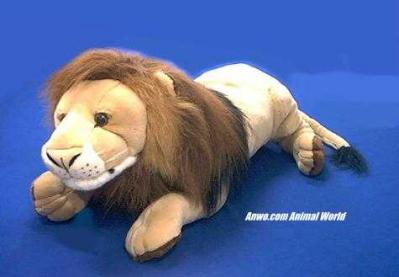 Large Lion Plush Stuffed Animal Jumbo at Animal WorldÂ®