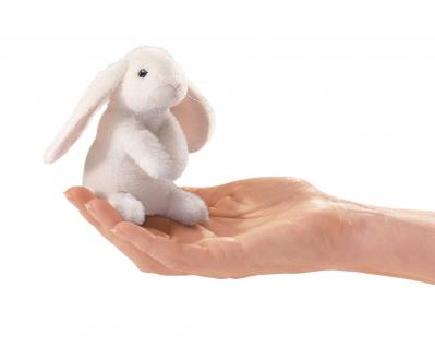 Lop Ear Rabbit Finger Puppet