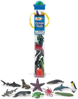 ocean toy tube assortment