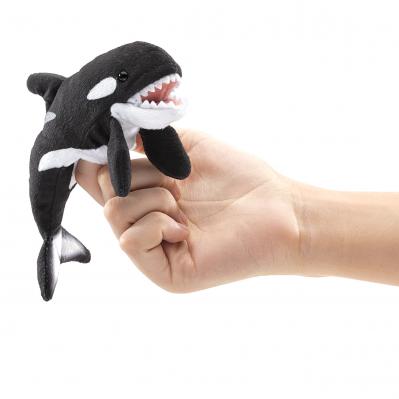 Orca Killer Whale Finger Puppet