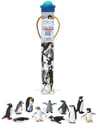 penguin toys tube assortment