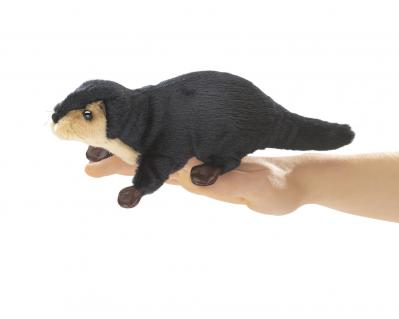 River Otter Finger Puppet
