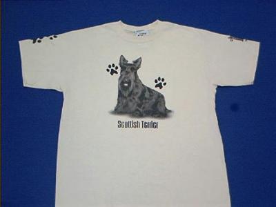 scottish terrier t shirt