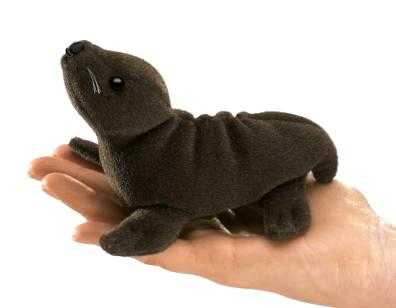 sea lion finger puppet