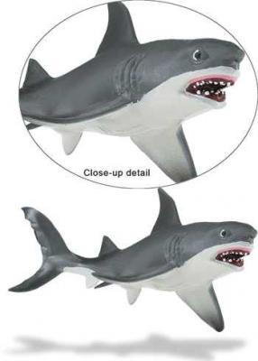 great white shark toy safari