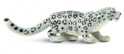Snow Leopard Toy Miniature Replica