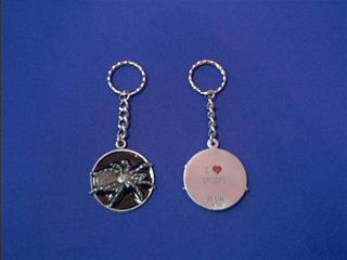 spider keychain