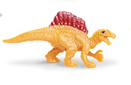 spinosaurus toy mini good luck miniature replica
