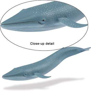 blue whale toy miniature