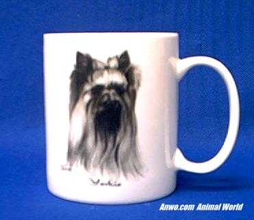yorkshire terrier mug porcelain best of show