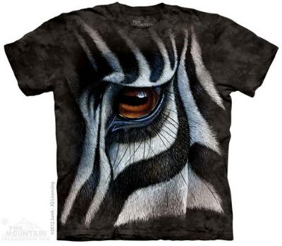zebra t shirt face profile anwo