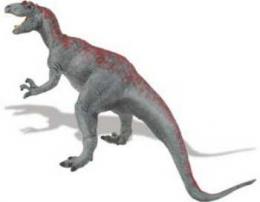 Allosaurus toy dinosaur