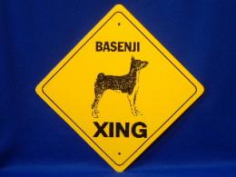 Basenji Crossing Sign