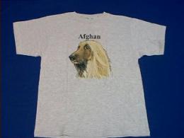 afghan hound t shirt dog breed specific