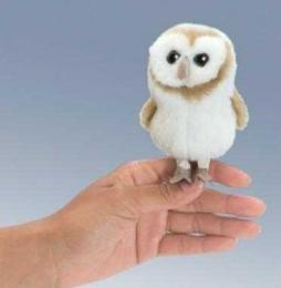 barn owl finger puppet folkmanis 