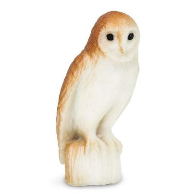Barn Owl Toy Miniature Replica