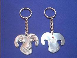big horn sheep keychain