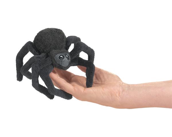 Black Spider Finger Puppet