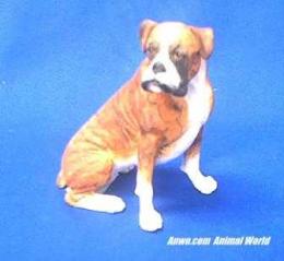 boxer dog figurine country artists