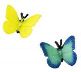 butterfly toy minis yellow blue 