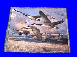 canadian geese blanket