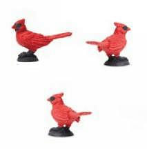 cardinal toy bird mini good luck miniature