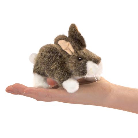 Cottontail Rabbit Finger Puppet