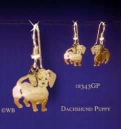 dachshund earrings