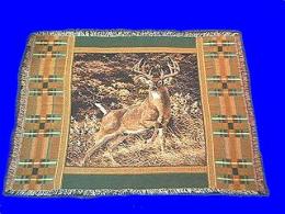 deer throw blanket