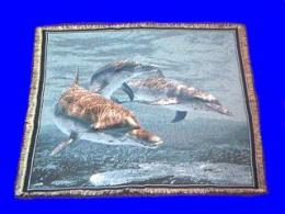 dolphin throw blanket