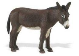 donkey toy miniature safari