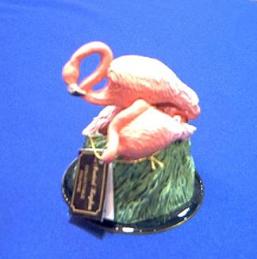 flamingo figurine 