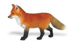 fox toy animal miniature 