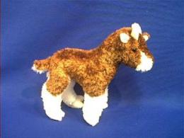 small stuffed goat