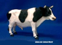 holstein cow figurine bull statue