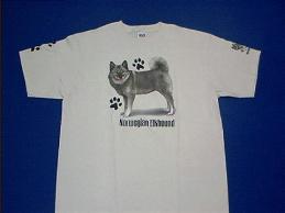 norwegian elkhound t shirt
