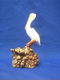 white pelican figurine